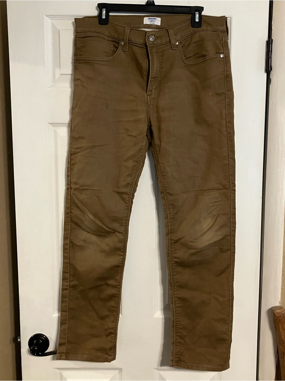 Denizen From Levis 216 Slim Fit Brown Khaki Pants Size W34 L30